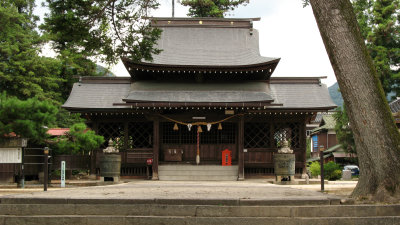 Main hall at Yasaka-jinja