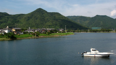 Boat on the Hashimoto-gawa