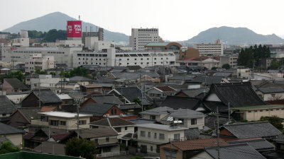 Skyline of old and new Hōfu