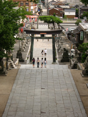 Main path leading away from the shrine