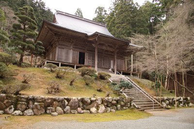 Hon-dō (main hall) at Mantoku-ji