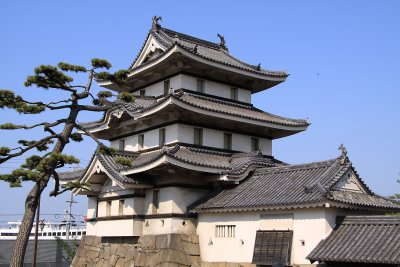 Tsukimi-yagura of Takamatsu Castle