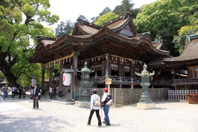Gohon-sha, the main hall of Kompira-san