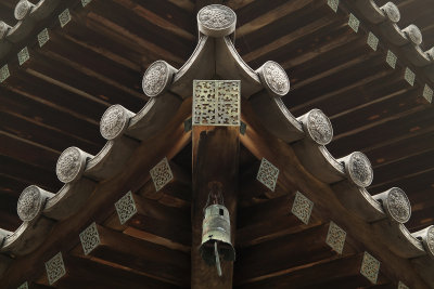 Pagoda detail, Hōryū-ji