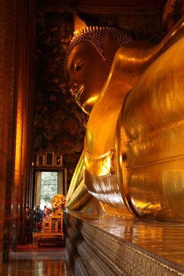 View from the foot of the Buddha