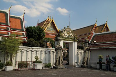 Within the Wat Pho complex
