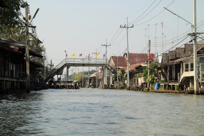 View down one of the main canals