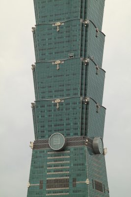Detail of the Taipei 101