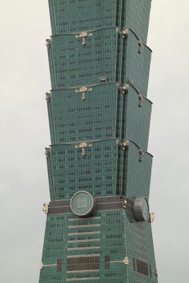 Detail of the Taipei 101