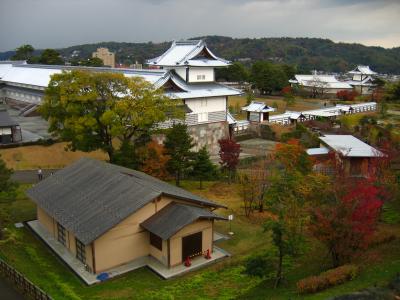View over Kanazawa-jō grounds