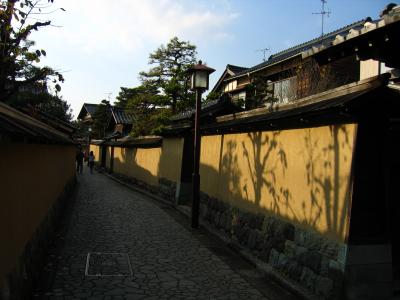 Lane amongst the old samurai houses