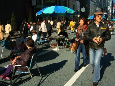 A Sunday stroll in Ginza