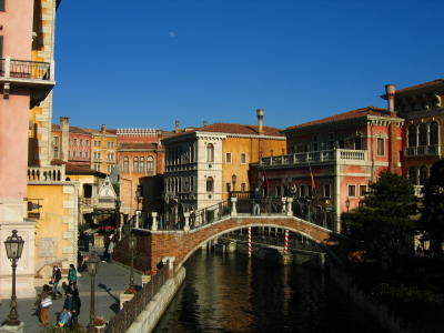 Faux Venetian scene