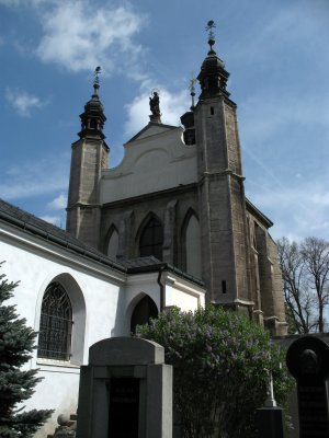 Front facade of the chapel