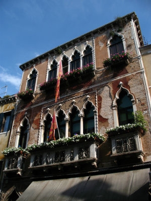 Venetian villa facade