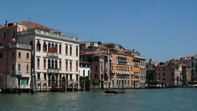 Venetian villas facing the Grand Canal