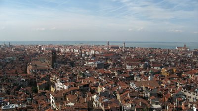 Skyline of Venice from the campanile