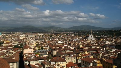 Eastward view from the bell tower