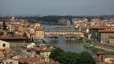Bridges along the Arno