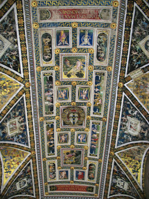 Ceiling in the Piccolomini Library
