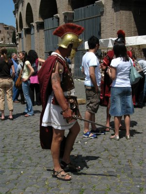 Gladiator on the loose