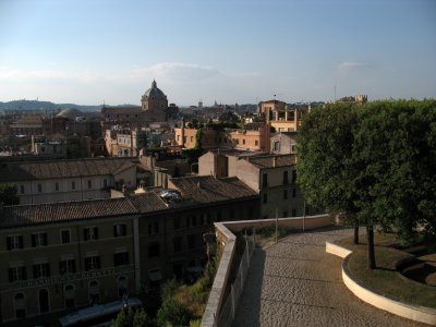 View over Rome from the Musei Capitolini