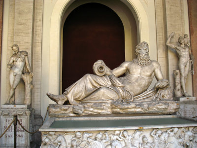 Statue of the Tigris in the Octagonal Court