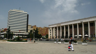 Tirana International Hotel and Palace of Culture