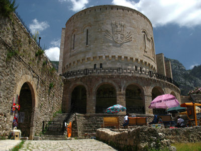 Skanderbeg Museum within the castle grounds