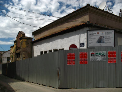 Old Turkish hammam under restoration