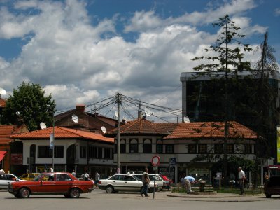 Old Ottoman-style villa off Haxhi Zeka Square