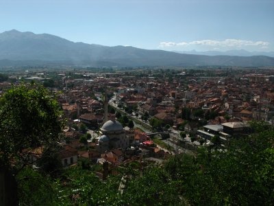 View over central Prizren