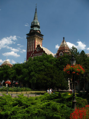 Town Hall from Trg Republike park