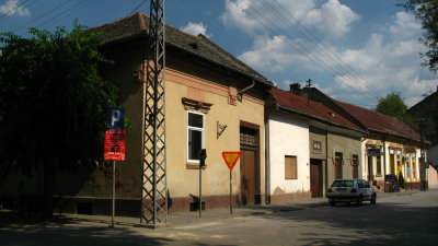 Rural Hungarian-style backstreet
