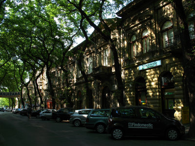 Shaded street of Matka Vukovića
