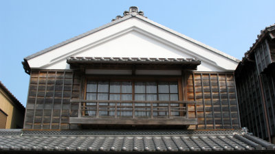 Front of a machiya, Oharai-machi