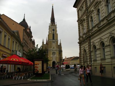 Catholic Cathedral from Jevrejska ulica