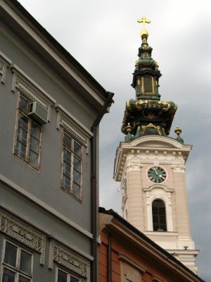 Bell tower of Orthodox Church of St. George