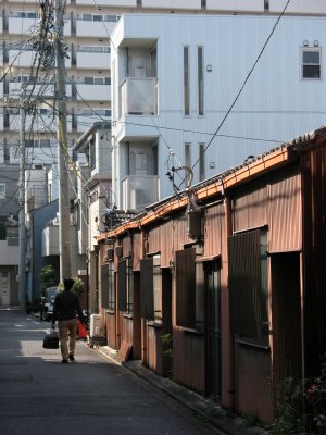 Backstreet in the Nagono quarter