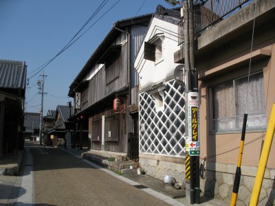 Historic post-town buildings in Seki-juku