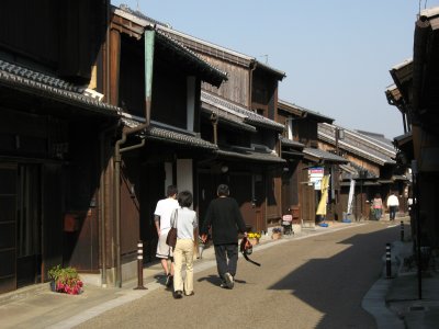 Main street in Seki-juku