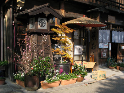 Storefront of an old machiya, Seki-juku