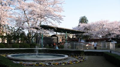 Fountain in Kameyama-kōen
