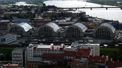 Old Zeppelin hangers at the Central Market