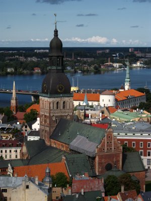 Dome Cathedral and the Daugava River
