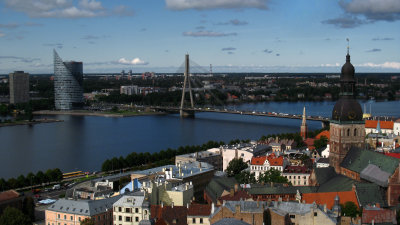 Vanu Bridge with Dome Cathedral spire
