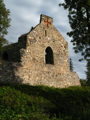 Former knights' stronghold of Sigulda Castle