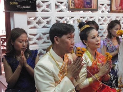 Traditional Lao Wedding Baci