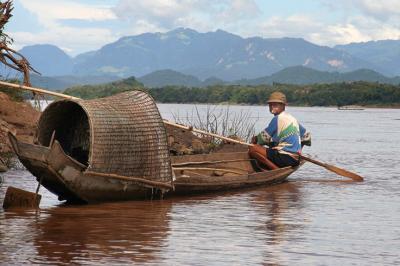 Mekong River near Luang Prabang Nth Laos