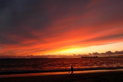 Sunset at Seal Beach, CA